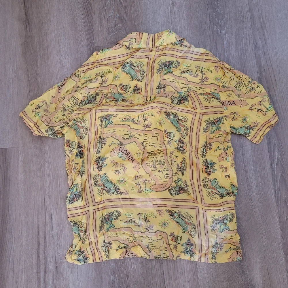 Urban Outfitter S Florida Print Women's Top - Picture 5 of 8